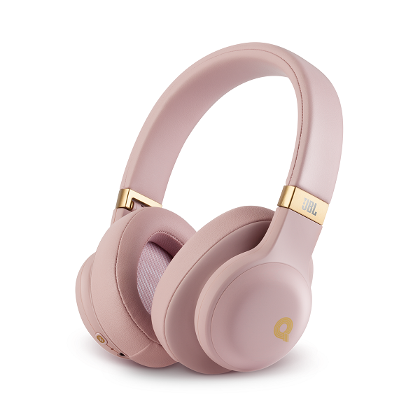 Buy Online JBL E55BT Quincy's Signature Sound Wireless Over-Ear Headphones  (Dusty Rose) at cheap Price in India