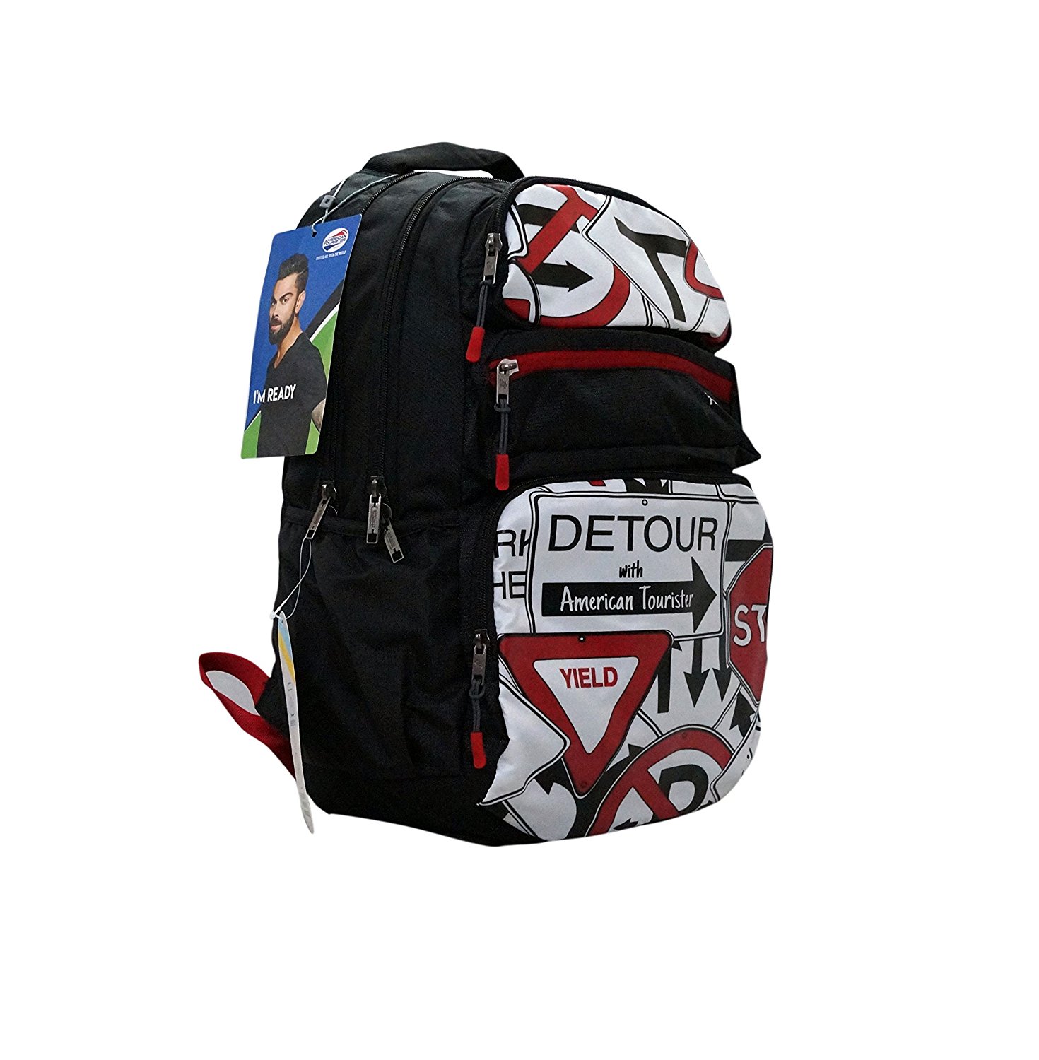 Buy Online American Tourister TANGO PLUS 02 Backpack Black at cheap Price in India 24eshop