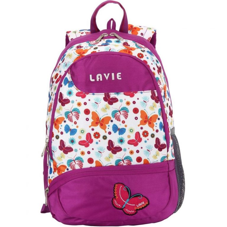 Buy Online Lavie Prox-1 Girls School Bag (Purple) at cheap Price in ...