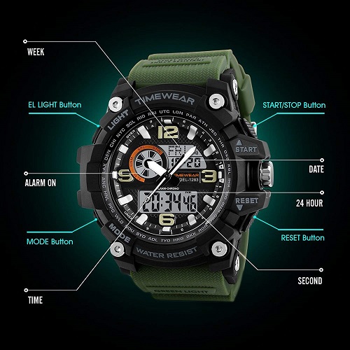 timewear 1283 green